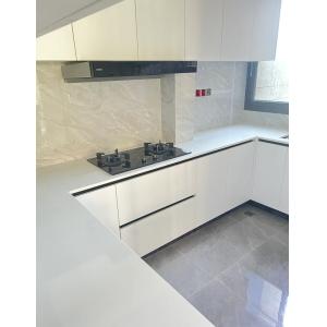 Customization Kitchen Cabinets Modern Cupboard with Quartz Stone Counters