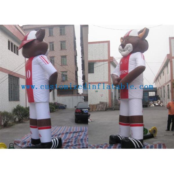 High Outdoor Inflatable Advertising Cartoon , Promotion Inflatable Animals For Adidas