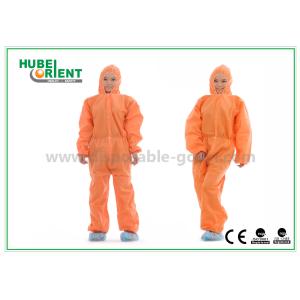 Hooded Nonwoven Disposable Microporous Coverall With Foot Cover