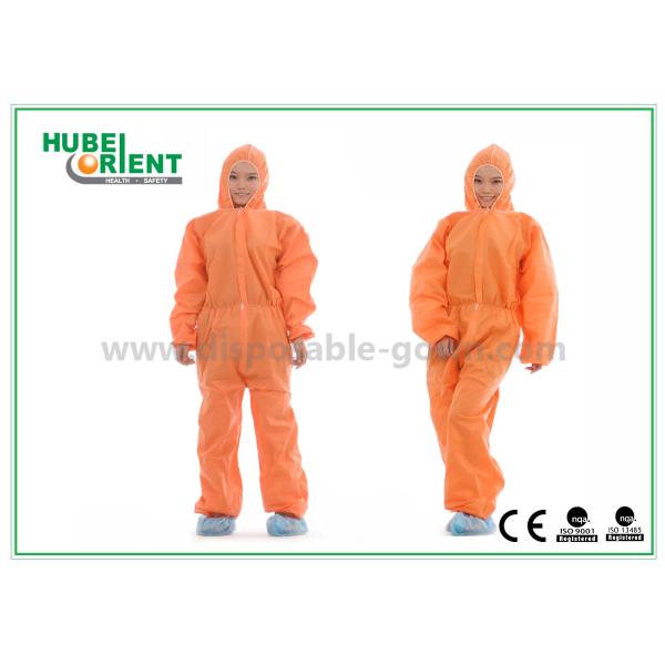 Buy Medical Disposable Polypropylene Coverall With Hood at wholesale prices