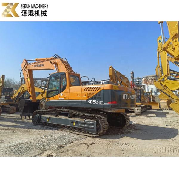 Used Hyundai 305 Excavator 30Ton with Original Pumps in Good Condition