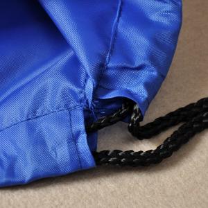 High Quality Blue 190T Nylon Drawstring Bag