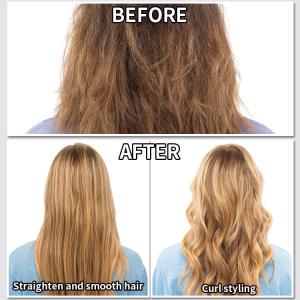 Easy Operation CE Approve LCD Screen Ionic Flat Iron Hair Straightener For Curls