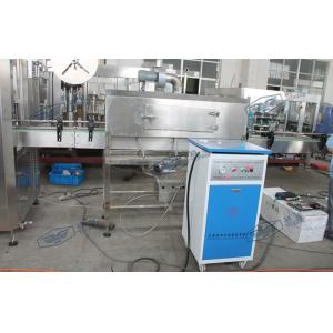 Industrial Automatic Labeling Machine , Beverage Bottle Double Head Sleeve