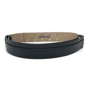 Customized Black 40mm Womens Genuine Leather Belt