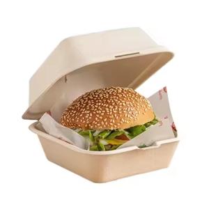 Recyclable Eco-Friendly Takeaway Containers Custom Biodegradable Sugarcane