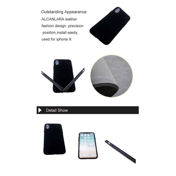 Luxury Slim Cover Case for iPhone X Leather Hard back Cover Case For Iphone X