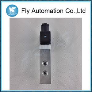 Electromagnetic Actuated Inline Single Pneumatic Solenoid Valves 1/4" 5/2 Way