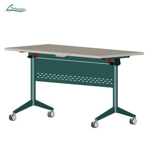 Modern Style Folding Table in White Wood The Perfect Space-Saving Solution for