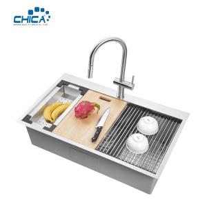 30x22x10cm Hot Sale Single Bowl Handmade House Kitchen Sinks Cheap Stainless