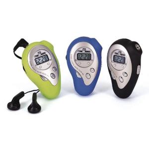 Mango Shape Time LCD Display Radio 25mm AAA Batteries Power FM Clock