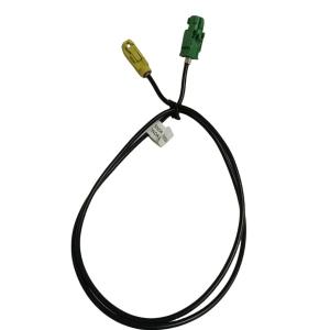 4 Pin HSD LVDS Cable Car Audio USB Extension Automotive Wiring Harness For Trum