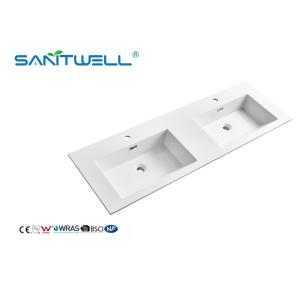 Top Quality SWJ1400D Wholesale China Suppliers Artificial Stone Basins Double