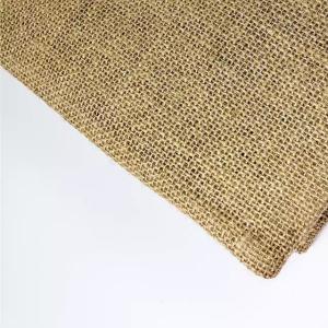 Pu Handles 100% Burlap Fabric Jute Tote Bags BSCI Approved