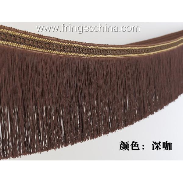 Latest decorative OEM custom design tassel fringe for curtain cushion trimmings