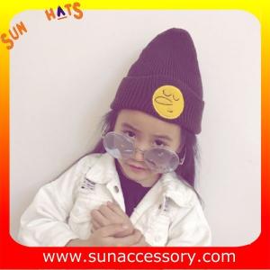 AK170191 Sun Accessory fashion cheap winter knitted baby beanie hats for kids