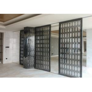 Brushed black titanium stainless steel screen , price stainless steel wall