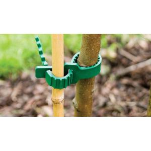 Adjustable 24cm Soft Brimmy Garden Plant Rubber Tree Ties