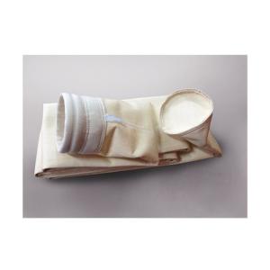 Heat Set Glazed Dust Collector Filter Bags Dimensional Stable Elongation Minimal