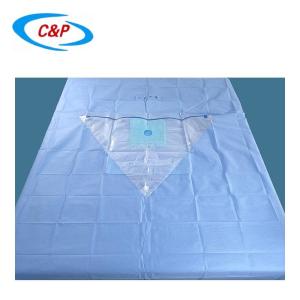 Non-woven Blue Disposable Knee Arthroscopy Drape Pack with CE ISO13485