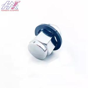 M12x1.25 Hex Wheel Lug Nut With Spacer Chrome