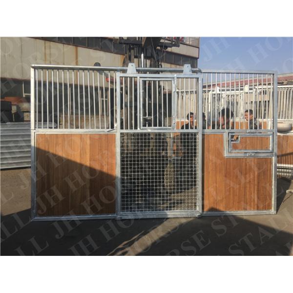 Portable Fully Hot Dipped Galvanized Steel Horse Stables 3.6m 3.8m 4.0m