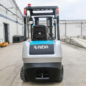 Manual Electric Forklift Truck , Industrial Counterbalance electric fork truck