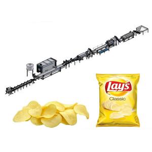 Full Automatic Potato Chips Making Machine Potato Chip Manufacturing Equipment