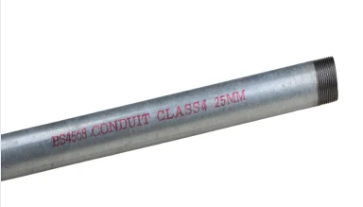 BS4568/BSEN61386 Hot Dip Galvanized Class 3/4 Gi Electrical Rigid Conduit