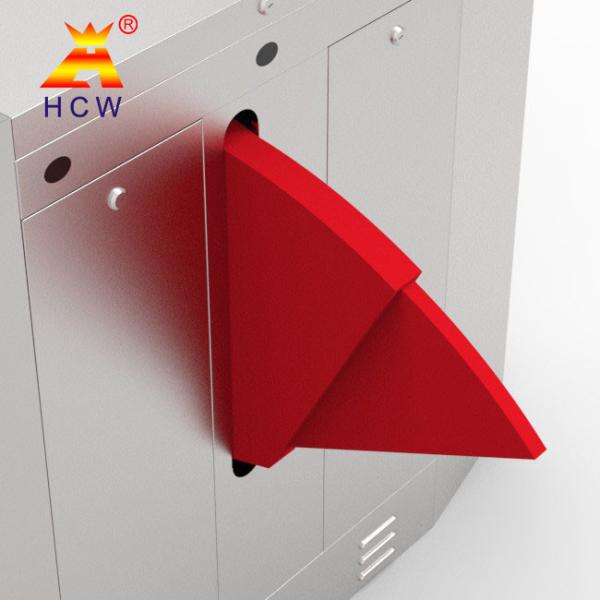 Security 5s Flap Barrier Turnstile Low Noise Access Control Turnstile Gate