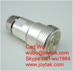 DIN 7/16 connector female jack 1/2" coaxial cable all brass high quality chinese factory pim -155dbc