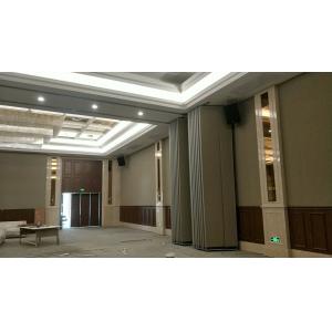 Floor To Ceiling Conference Room Movable Partition Wall With MDF Melamine