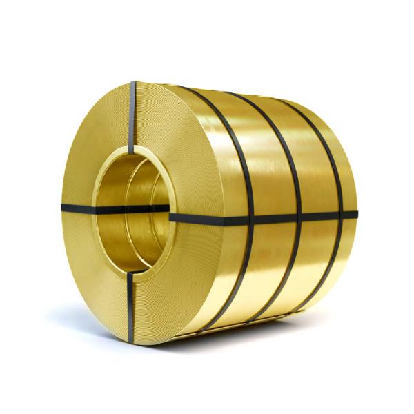 Buy ASTM Width 1000mm C2680 C2600 C2800 Brass Strip / Brass Coil / Brass Foil at wholesale prices