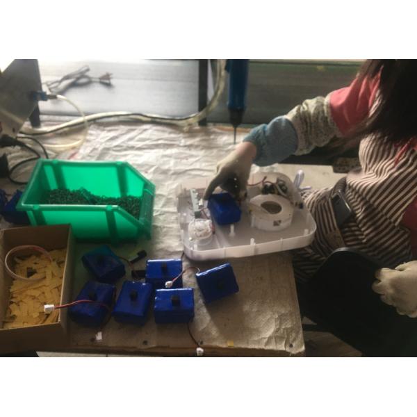 Metal Grill 16'' DC Rechargeable Fan With 4AH Lithium Battery