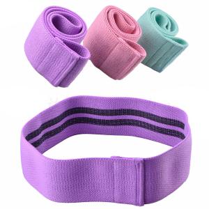 0.5cm Thick SGS Workout Fabric Resistance Bands Slipfree fabric strength bands