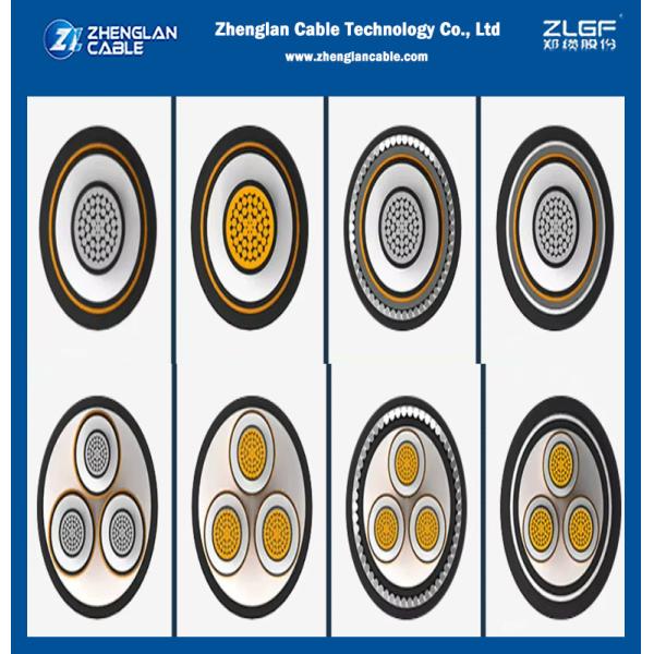 Medium Voltage XLPE Insulated PVC Or LSZH Sheathed Tape Armoured Copper / Aluminum Cables Underground Distribution