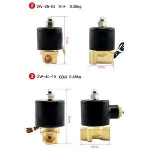 2 WAY water solenoid valve
