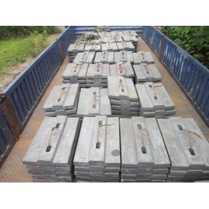 High Cr Grinding Mill Liners HRC58 Hardness 5J Impact Value