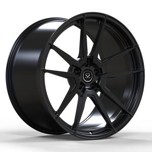 China 5x114.3 Forged Rims 22 For Ferrari F12 Staggered 20 21 inches Satin Black on sale
