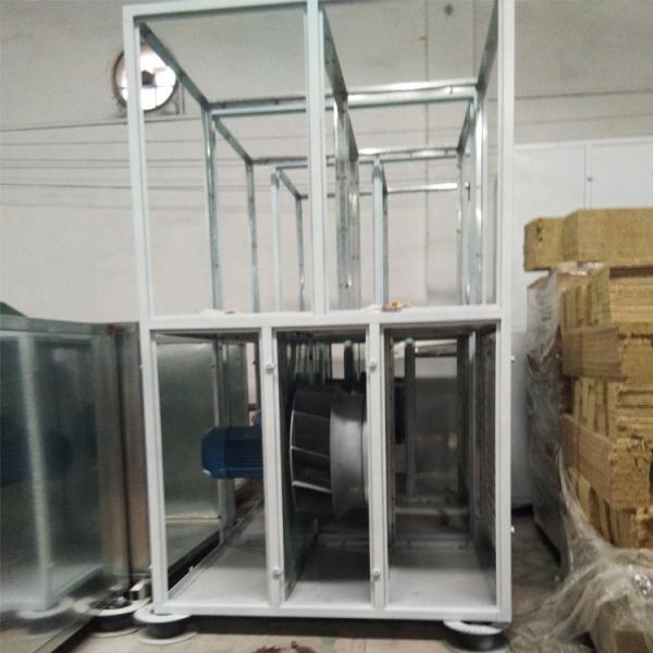 Truck Paint Room Bus Spray Booth with 2 Sets of 11KW Intake Fans and LPG Heating Source