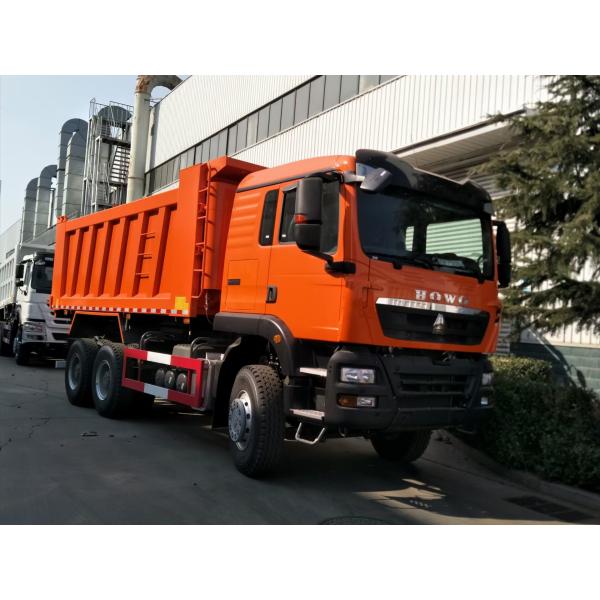Buy HOWO Dump Truck Sinotruk 371HP TXcab Sunset Orange ZZ3257N384GB1 at wholesale prices