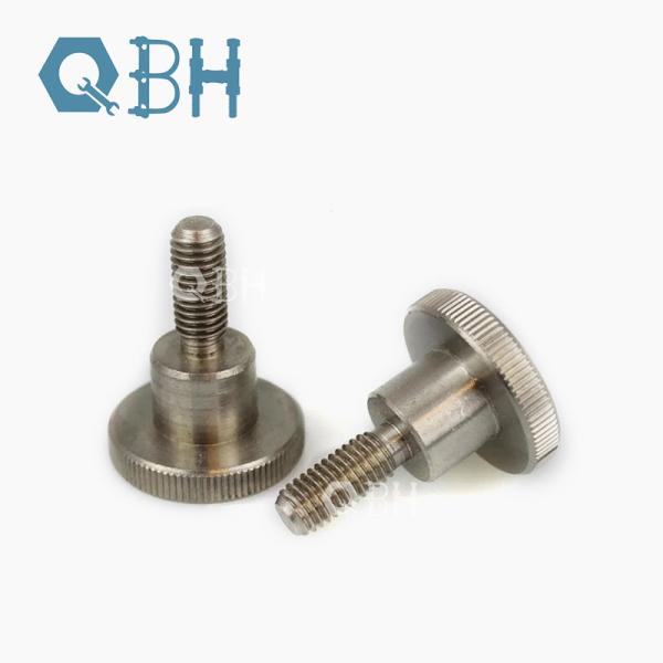 Buy DIN464 Round Head Knurled Thumb Shoulder Hardware Customized at wholesale prices