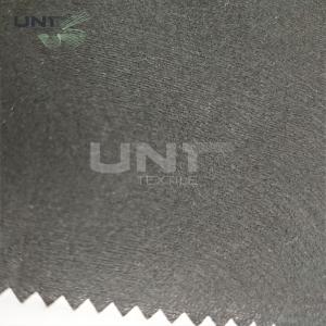 Polyester / Viscose Non-woven Double Side Fusible Interlining Fabric White