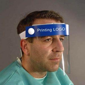 Anti Virus Splash Face Shield Full Face Plastic PET Fluid Resistant