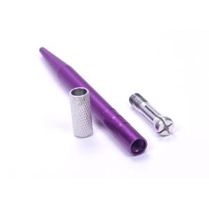 Fashionable Purple color Professional Aluminum Microblading Manual Pen for
