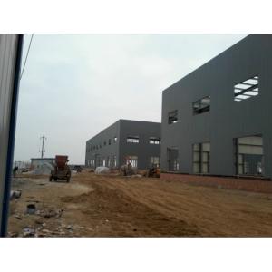 Prefab Steel Warehouse Building 60m Span Corrosion Resistant
