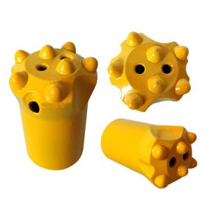 Quality 40mm 6 Buttons 7 buttons Tapered 7 Degree Button Bits Drilling Rig Tools for sale