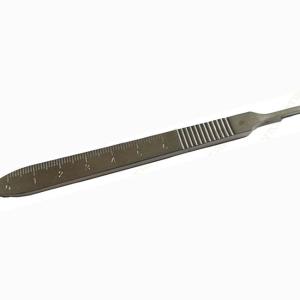 Scalpel Handle Medical Injection Molding Surgical Knife Handle Powder Metallurgy