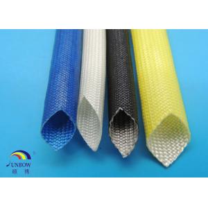 Quality 1.5KV F Class 155C Motor Use Acrylic Resin Coated Fiberglass Sleeving for Carton Brush for sale
