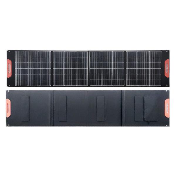 Buy Foldable Monocrystalline 18V Solar Panel 200W high efficiency 23% for camping at wholesale prices